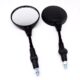 Foldable Round Motocross Rear Mirrors