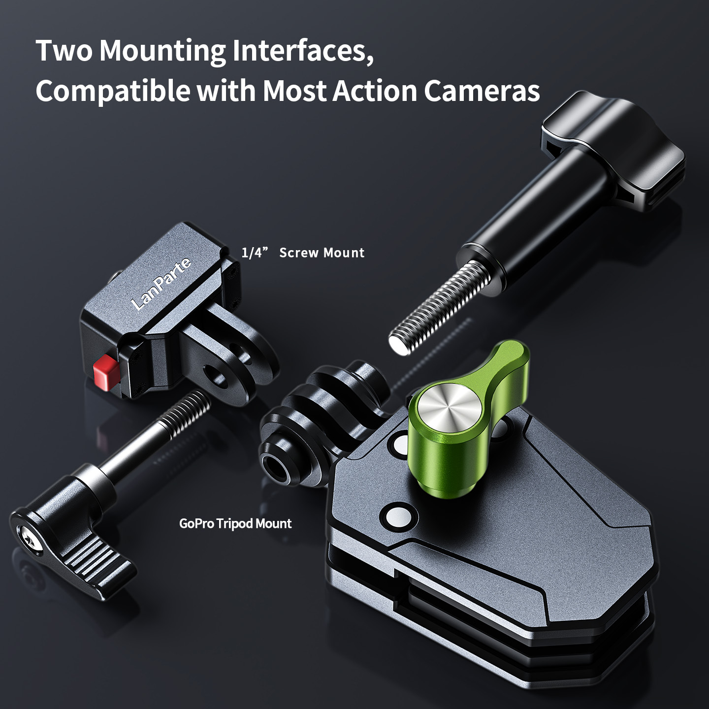 Motorcycle Windshield Clip Mount