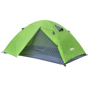 2 Person Waterproof Camping Tent with Aluminum Poles