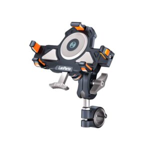 15W Wireless Charging Motorcycle Antitheft Phone Holder
