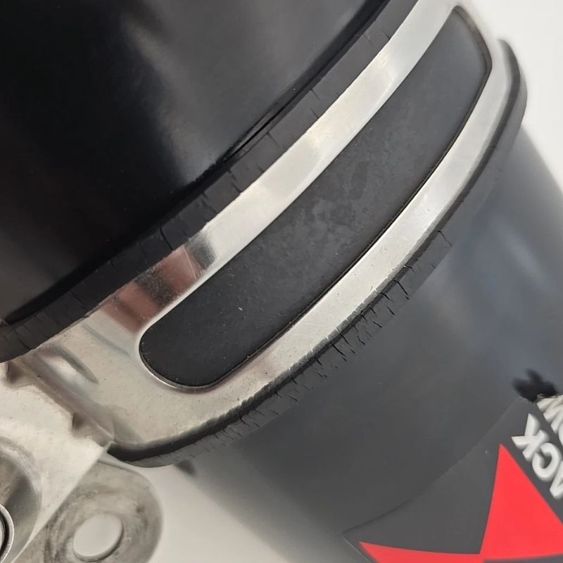 Black Widow Motorcycle Exhaust Silencer End Can 51mm Inlet