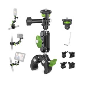 Universal Aluminum Alloy Clamp for Insta 360 Go Pro and DJI