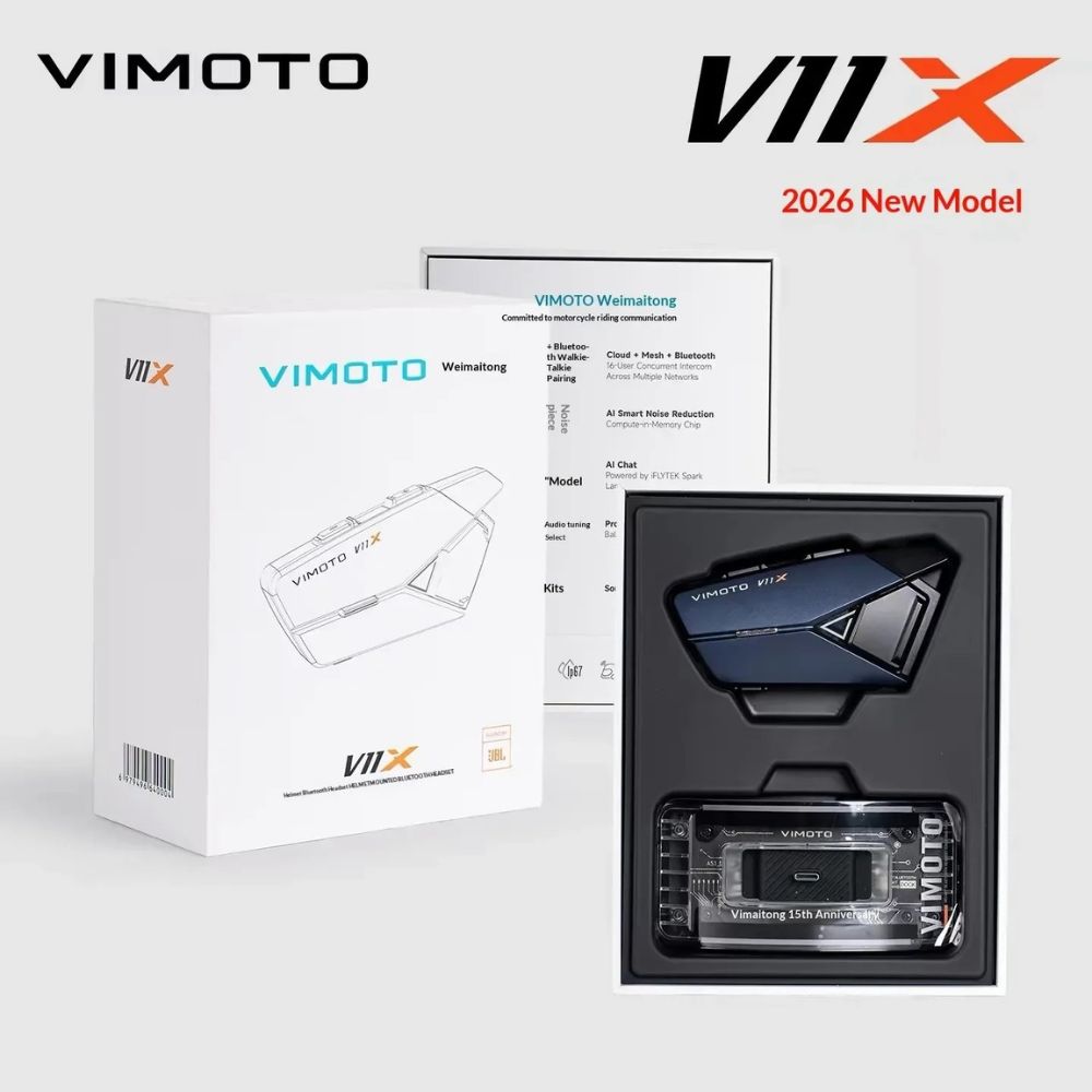 Vimoto V11X Helmet Bluetooth Intercom